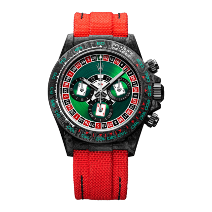 ROLEX Diw Daytona carbon lucky player (casino) 40mm oyster black(1:1 replica)