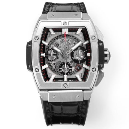 Hublot SPIRIT OF BIG BANG Chronograph, 45 mm Textured rubber strap(1:1 replica)