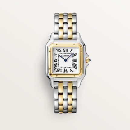 Panthere de fake cartier watch medium model quartz movement(1:1 replica)