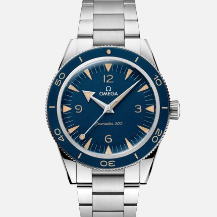Seamaster 300 Co-Axial Master Chronometer 41mm Blue Dial On Bracelet(1:1 replica)