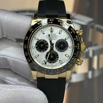 Rolex Replica 11 Watch Cosmograph Daytona Meteorite Dial Rubber Strap 40mm
