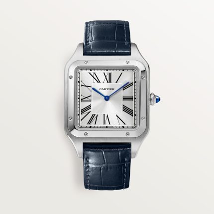 fake cartier watch Santos-Dumont extra-large model Manufacture mechanical movement with manual winding(1:1 replica)