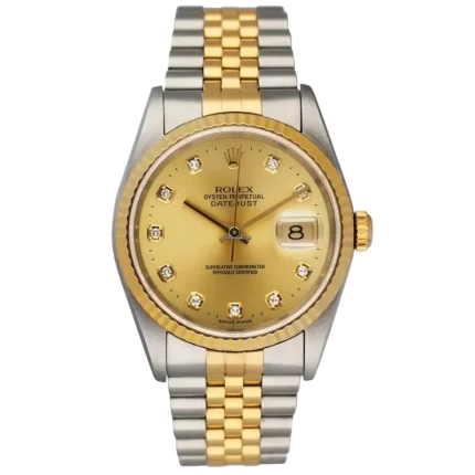Rolex Day-Date 128238 Yellow Gold With Diamond Dial Replica