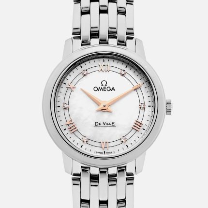 De Ville Prestige Quartz 27.4mm Mother-Of-Pearl Dial(1:1 replica)
