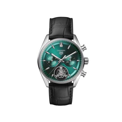 TAG Heuer Replica Watch CARRERA Chronograph Tourbillon Automatic 42 mm Steel(1:1 replica)