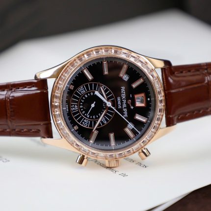 Patek Philippe Replica Watch Complications 5961R Dial Black TW Factory 40.5mm