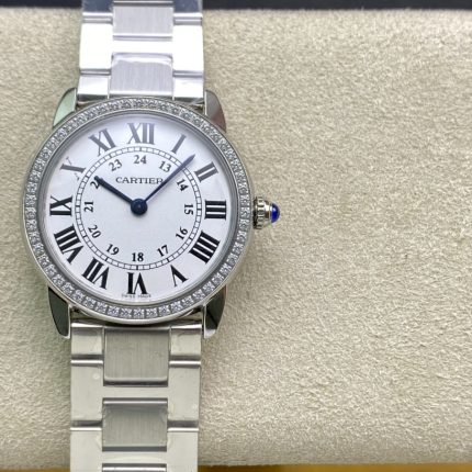 Cartier London Roman Numeral Couple's Watch Size 36mm(1:1 replica)