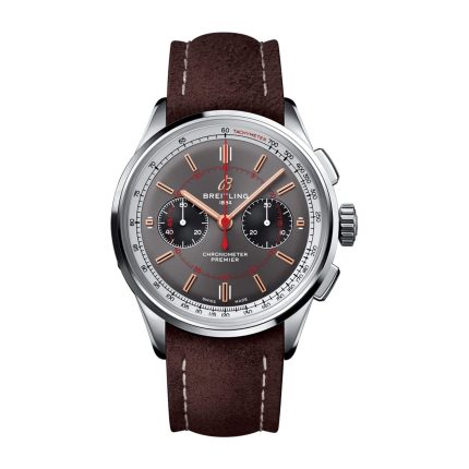 Fake Breitling Replica Watches Premier B01 Chronograph 42 Wheels And Waves Limited Edition(1:1 replica)
