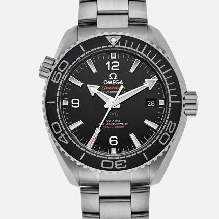 Seamaster Planet Ocean 600M Co-Axial Master Chronometer 43.5mm Black Dial On Bracelet(1:1 replica)