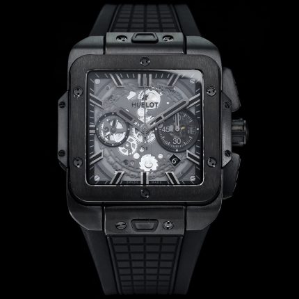 Hublot Big Bang, Square Bang Unico 42mm Textured Rubber Strap(1:1 replica)
