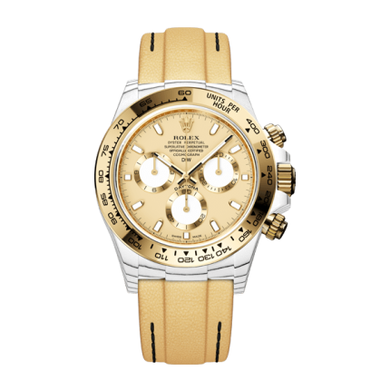 ROLEX Diw Daytona quartz fiber golden essence 40mm oyster black(1:1 replica)