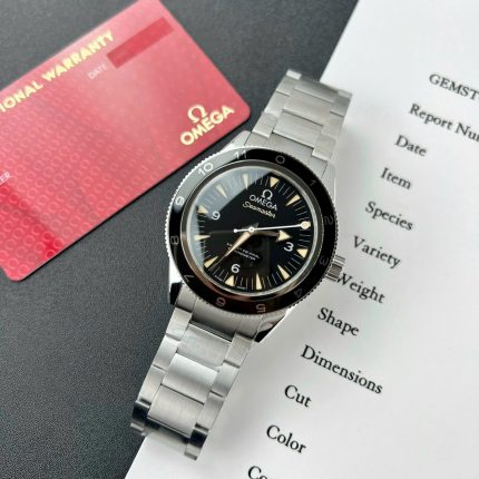 Omega Seamaster 300 Co-Axial Master Chronometer Black Dial Replica Watch VSF 41mm