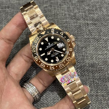 Rolex GMT-Master II 126715CHNR Replica Watch Root Beer Clean Factory 40mm