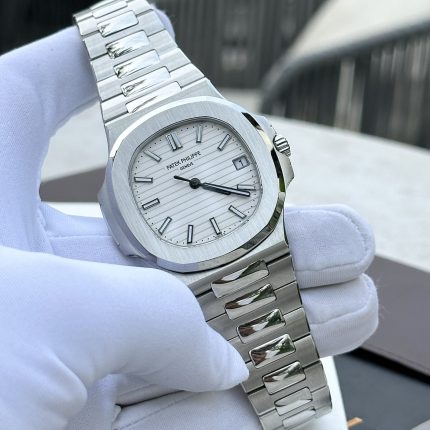Patek Philippe Nautilus 5711 Rep 1:1 White Dial Luminous Markers Factory 3K 40mm