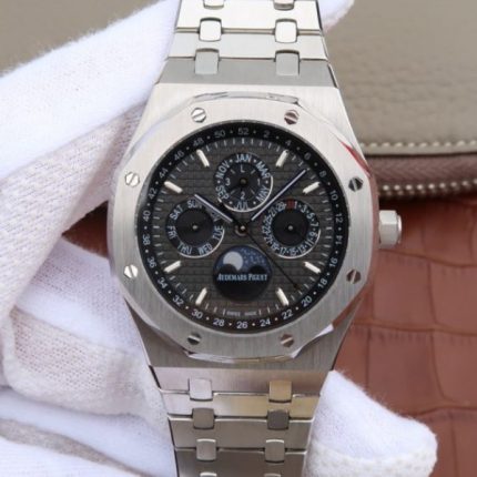 Replica Audemars Piguet JF Royal Oak 41mm 26574 SS Black Textured Dial A5134