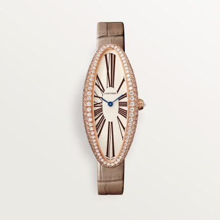 fake cartier watch Baignoire Allongee medium model Manufacture mechanical movement with manual winding(1:1 replica)