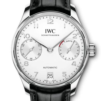 IWC Portuguese 7 Days in Stainless Steel Silver Dial Men's Watch  IW500712(1:1 replica)
