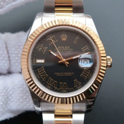 Replica Rolex DateJust II 126333 SS/YG Gray Dial SS/YG Bracelet