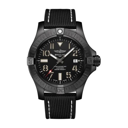Fake Breitling Replica Watches Avenger Automatic 45 Seawolf Night Mission(1:1 replica)