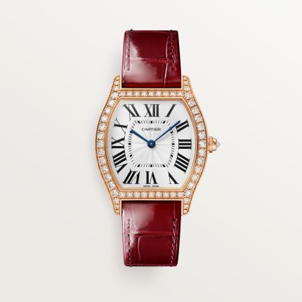 fake cartier watch Tortue medium model Manufacture mechanical movement with manual winding caliber 430 MC(1:1 replica)
