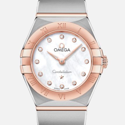 Constellation Quartz 25mm Sedna Gold Two-Tone With Mother-Of-Pearl Dial And Diamonds(1:1 replica)