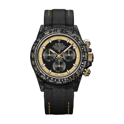 ROLEX Diw Daytona cream invert gold 40mm oyster black(1:1 replica)