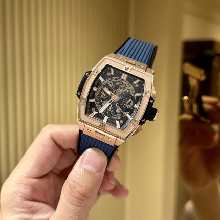 Hublot Replica 1:1 Watch Spirit Of Big Bang Blue Chronograph King Gold 42mm