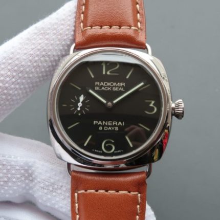 Replica Panerai XF Radiomir PAM609 Brown Leather Strap P5000