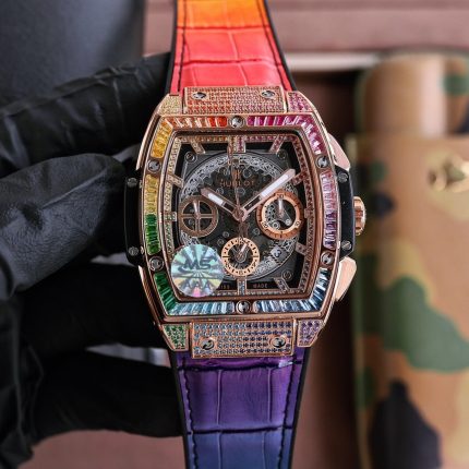 HUBLOT Spirit of Big Bang King Gold Rainbow 32mm(1:1 replica)