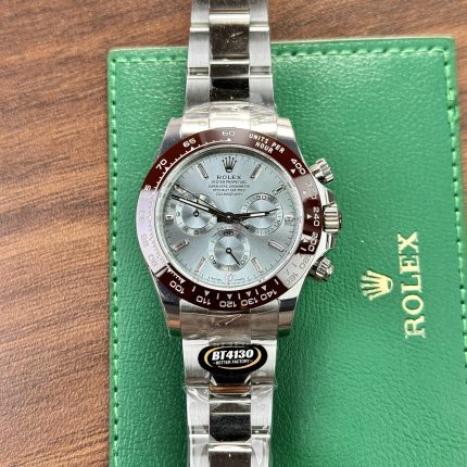 Rolex Daytona 126506 Ice Blue Metal Strap Replica Watch BT Factory 40mm