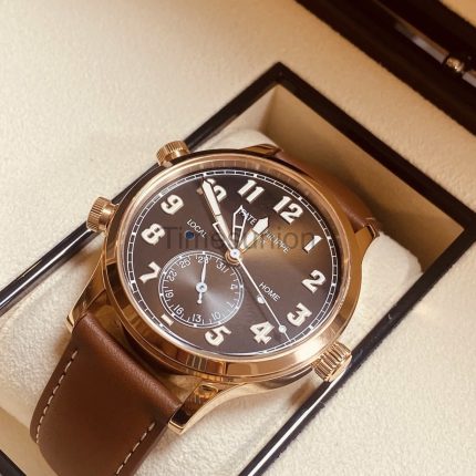 PATEK PHILIPPE Patek Philippe 42 mm 18k rose gold complication timepiece series watch 5524R-001(1:1 replica)