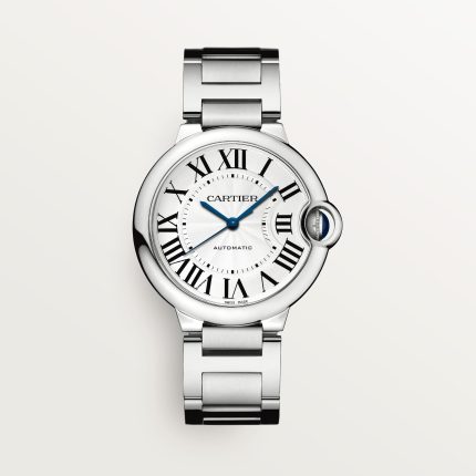 Fake Cartier Watch Ballon Bleu de Cartier Steel 36mm Silver Dial WSBB0048 mechanical movement 3KF(1:1 replica)