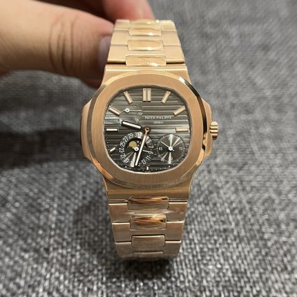 Patek Philippe Replica Watch Nautilus 5712R Gray Dial GR Factory 40mm