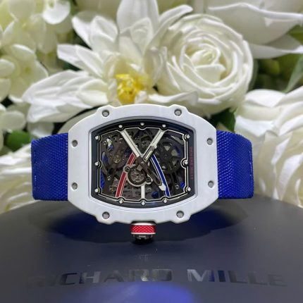 Richard Mille Best Replica Watch RM67-02 White Carbon Weight 37 Grams 38.7??47.52mm