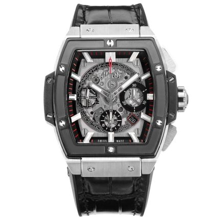 Hublot SPIRIT OF BIG BANG Chronograph, 45 mm Textured rubber strap(1:1 replica)
