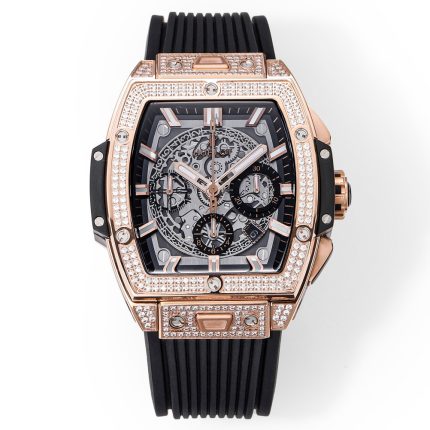 Hublot Spirit of Big Bang Textured Rubber Strap(1:1 replica)