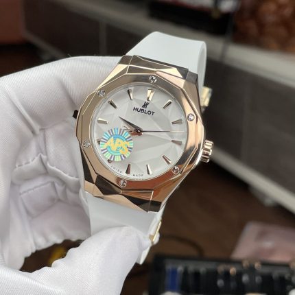 Hublot Replica 1:1 Watch Orlinski King Gold White Rubber Strap APS 40mm