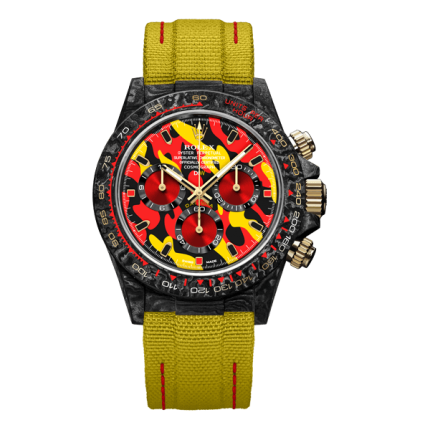 ROLEX Diw Daytona military yellow 40mm oyster black(1:1 replica)