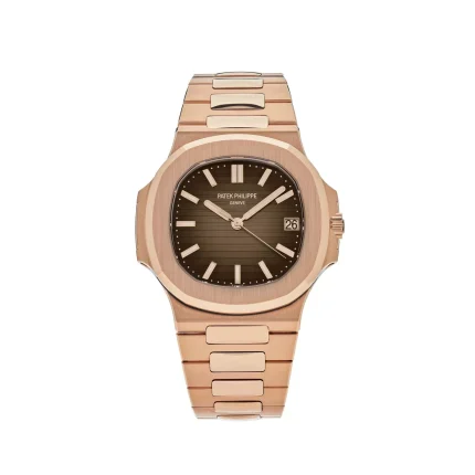 Patek Philippe Nautilus Rose Gold 5711-1R-001 with Light/Dark Brown Gradated dial(1:1 replica)