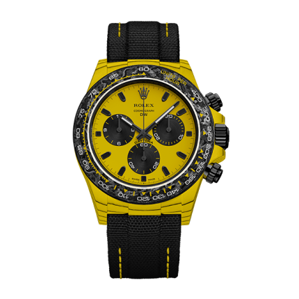 ROLEX Diw Daytona carbon bumblebee 40mm quartz fiber(1:1 replica)