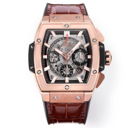 Hublot SPIRIT OF BIG BANG Chronograph, 45 mm Textured rubber strap(1:1 replica)