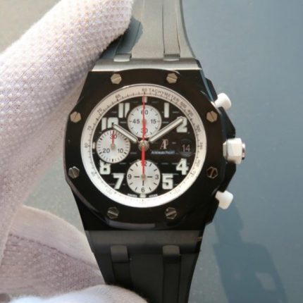 Replica Audemars Piguet JF Royal Oak Offshore 26470ST Black   White Marcus