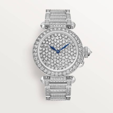 Pasha de fake cartier watch 35 mm mechanical movement with automatic winding caliber 530 MC(1:1 replica)
