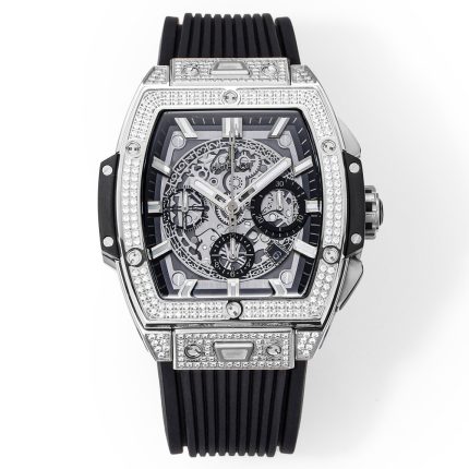 Hublot Spirit of Big Bang Textured Rubber Strap(1:1 replica)