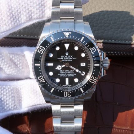 Replica Rolex Sea-Dweller DEEPSEA 116660 Black Ceramic Noob V7 SA3135