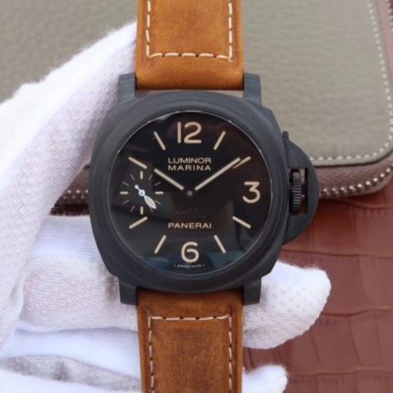Replica Panerai XF PAM417 Special Edition Brown Asso Strap A6497
