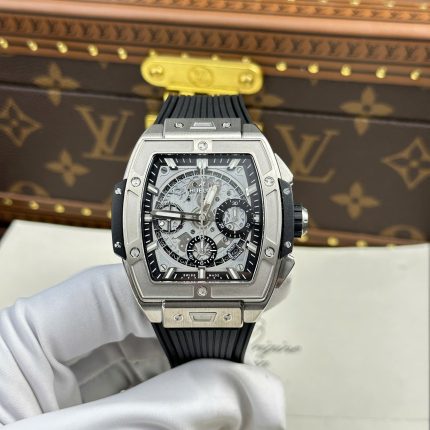 Hublot Spirit Of Big Bang Titanium Replica 11 Watch Rubber Strap BBF Factory 42mm