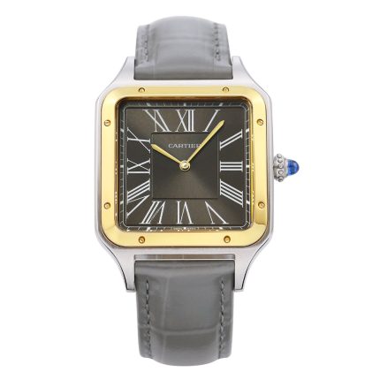 Cartier Santos Dumont Women's 44mm Couple's Watch - Gold Grey(1:1 replica)