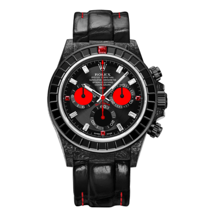 ROLEX Diw Daytona carbon rainbow black 40mm carbon(1:1 replica)