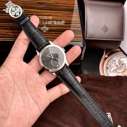 Patek Philippe Fake Watch Complications 5396G Gray Dial GR Factory 38.5mm
